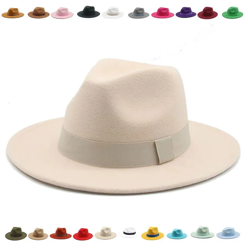 Fedora Hat Wool - Sombrero Fedora para Mujer, Sombreros de