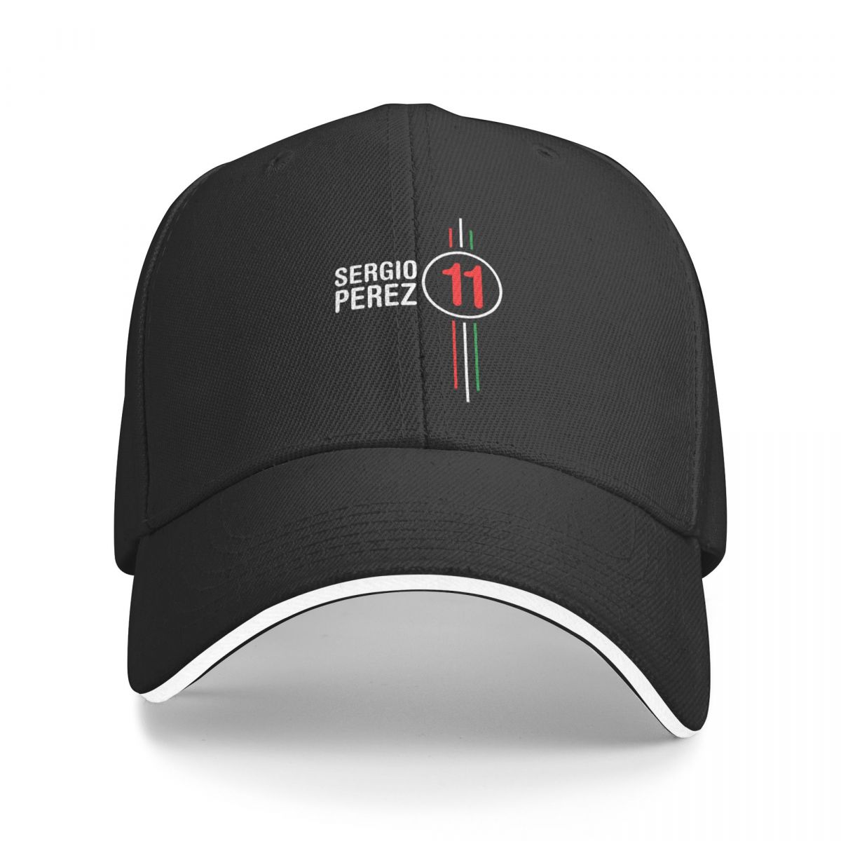 Golf Cap Dad - Sergio Perez-gorra de béisbol lavada F1