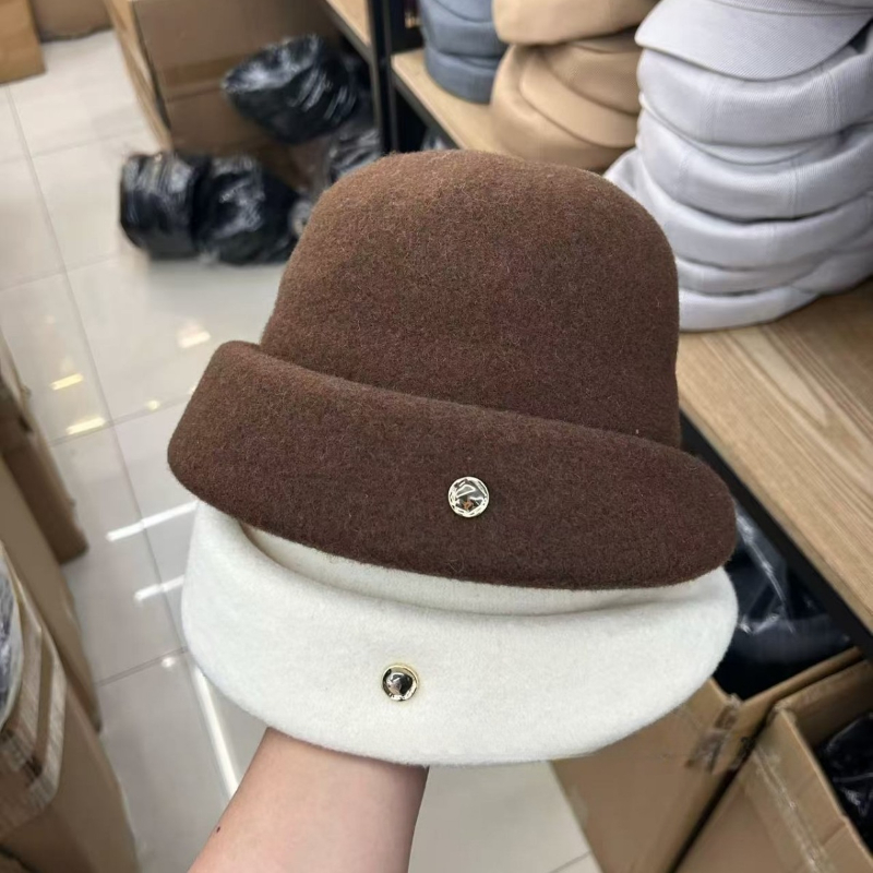 Fedora Hat Wool - Gorros de Cachemira de lana para