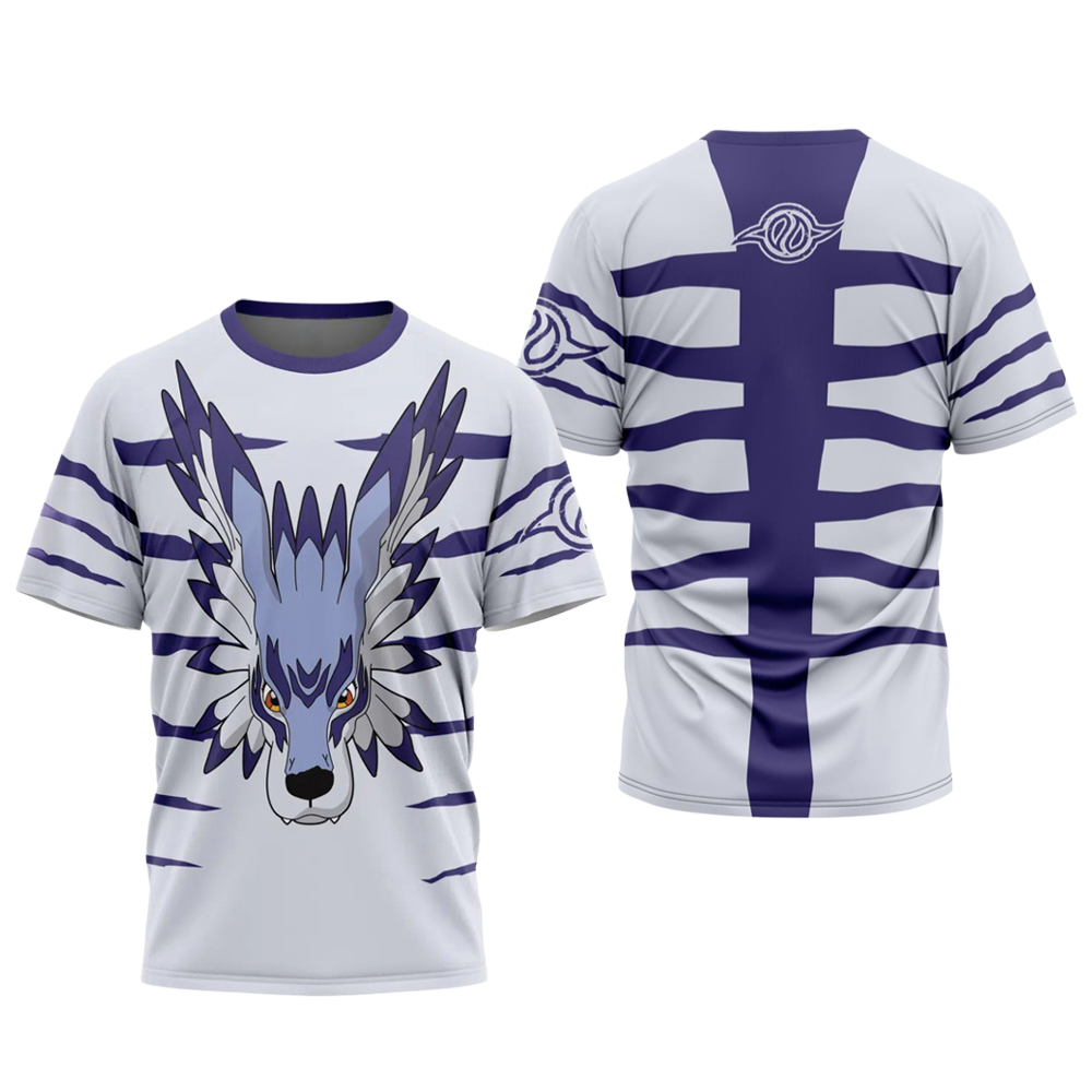 Running Cap Lightweight - Camiseta Deportiva Bandai Digimon Adventure Garurumon