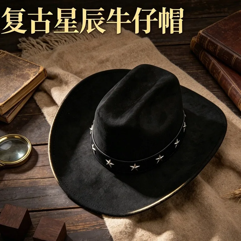 Sombrero Vaquero de Ala Ancha  - Fedora Hat Wool reseña y precio