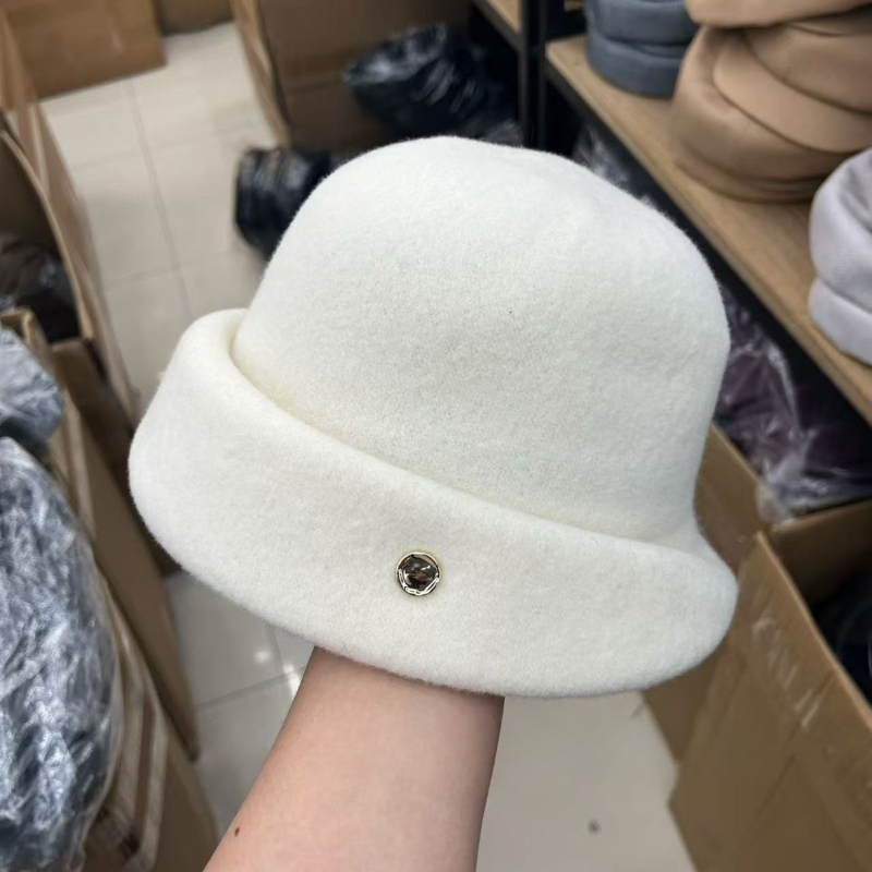 Gorros de Cachemira de lana pa - Fedora Hat Wool reseña y precio