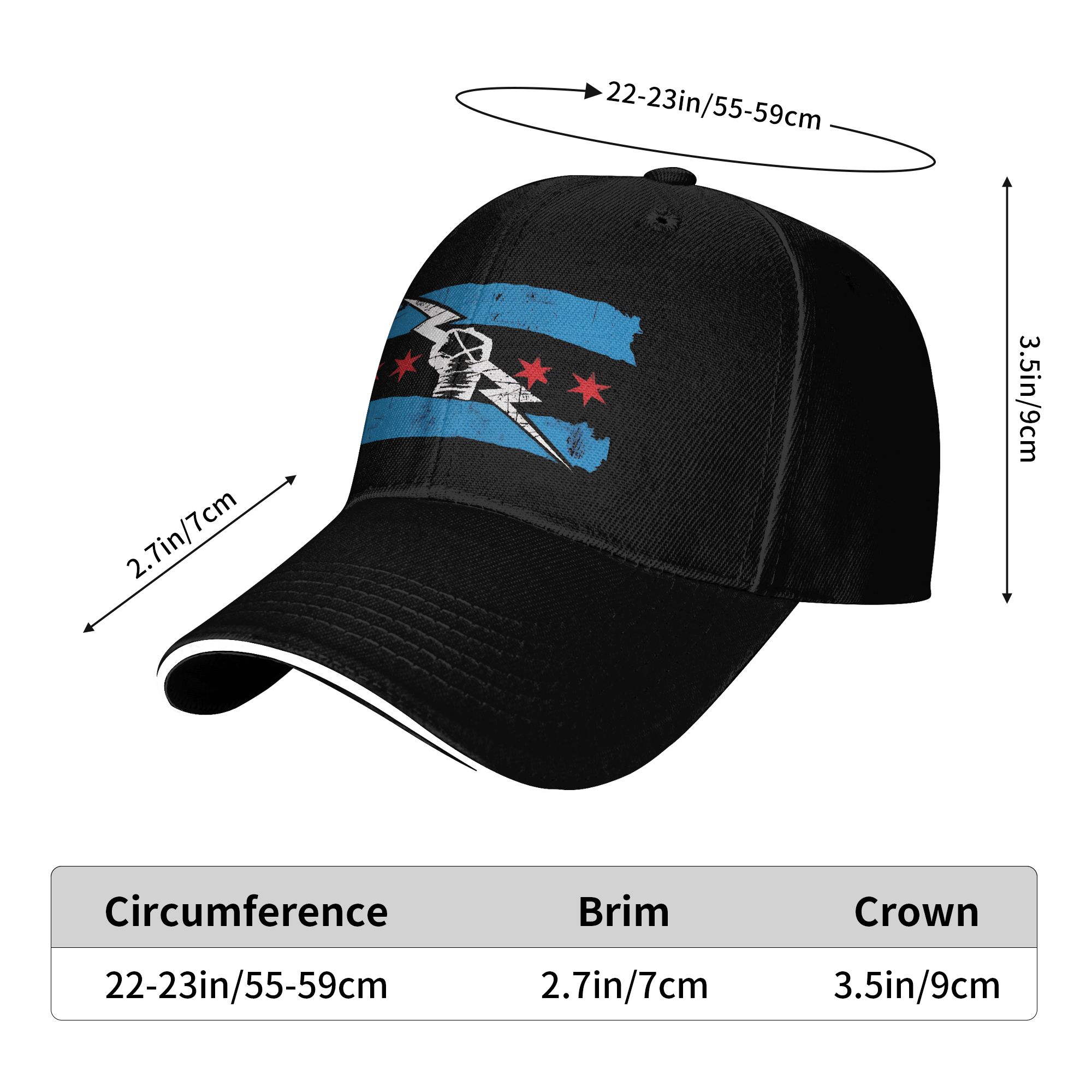 Gorra de golf CM Punk, la mejo - Golf Cap Dad reseña y precio