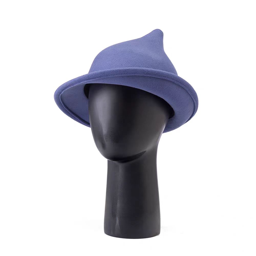 100% Wool Modern Witch Hat Hal - Fedora Hat Wool reseña y precio