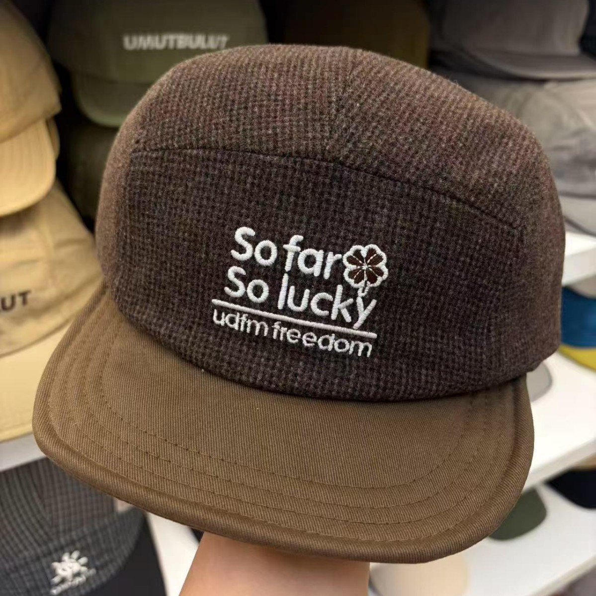 Gorra de Béisbol de Otoño/Invi - Corduroy Cap 5 Panel reseña y precio
