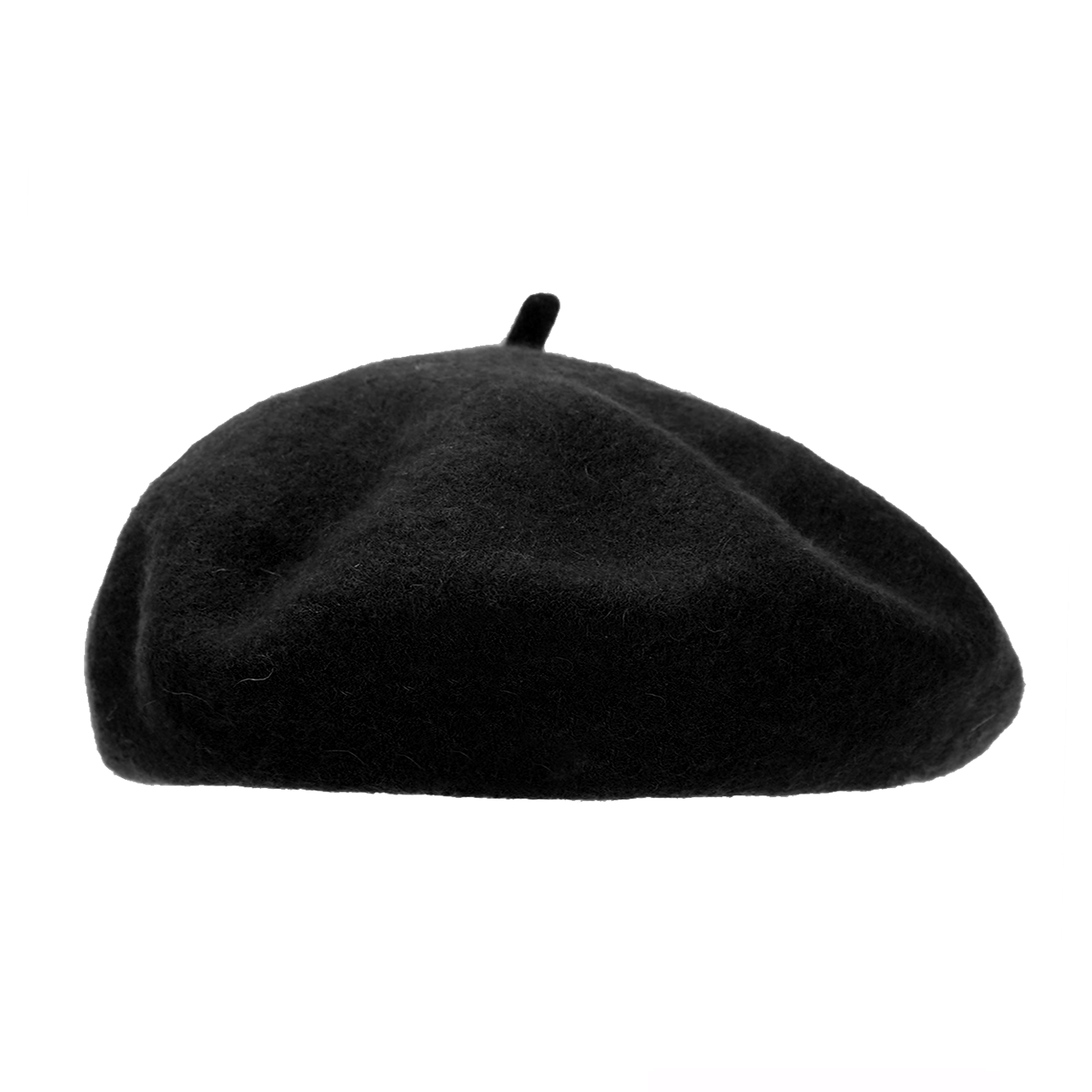 Una boina de lana de color sól - Beret French Wool reseña y precio