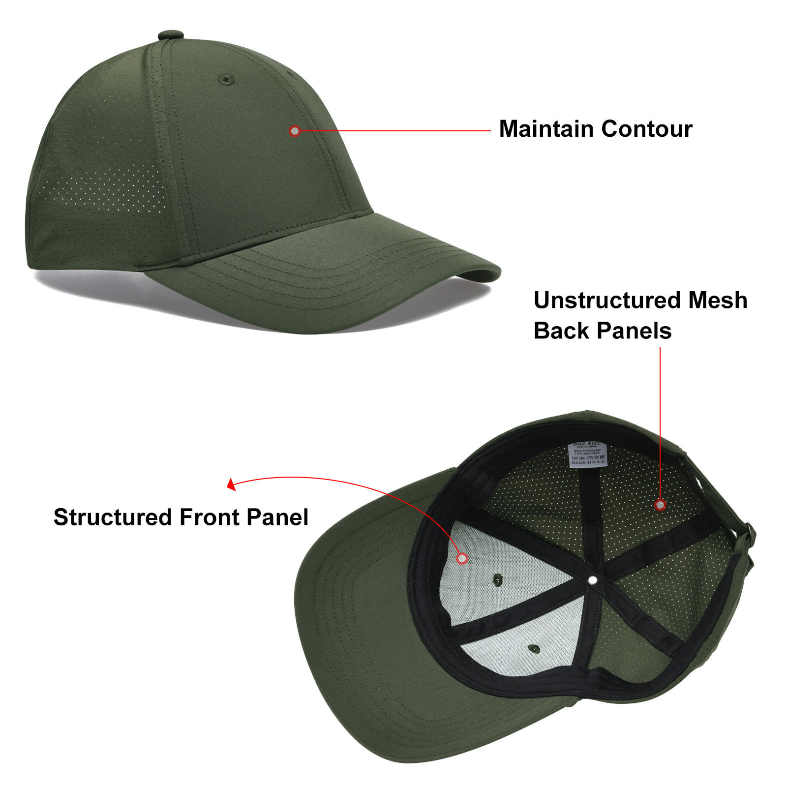 Gorra de béisbol unisex clásic - Golf Cap Dad reseña y precio