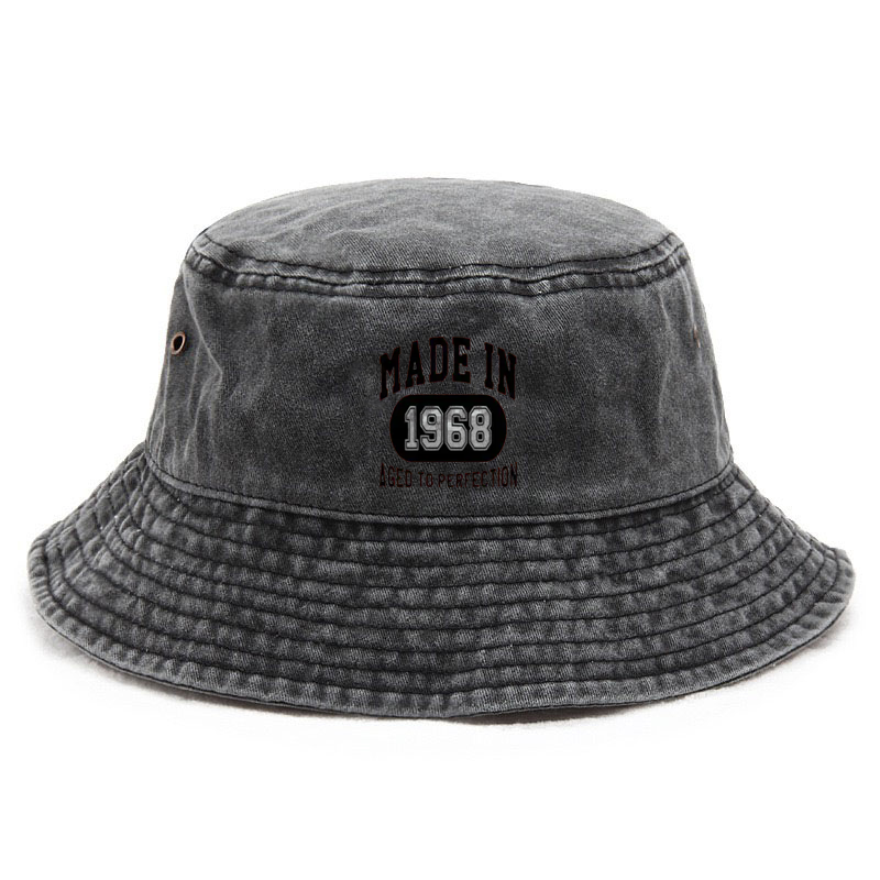 Gorro de pescador lavado de al - Bucket Hat Cotton reseña y precio